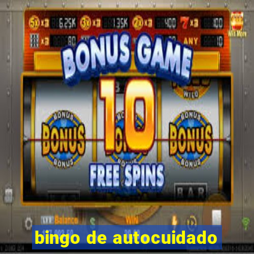 bingo de autocuidado